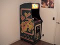 this is a video showing my ms. pacman arcade machine that i have in my bedroom. watch my other videos to see my full collection. thanks for watching.