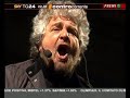 Intervista telefonica Beppe Grillo liste civiche m-day
