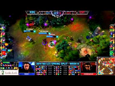 feat. - Subscribe ~ http://www.youtube.com/subscription_center?add_user=lokitheetrickster Takes place in: XDG vs CST Week 8 Day 2 NA LCS.