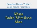 Programa��o do Tr�duo