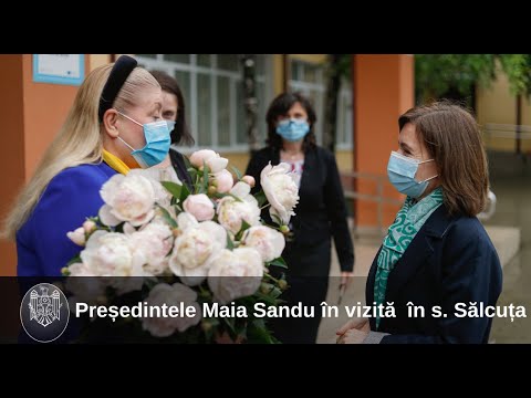 Președintele Maia Sandu a întreprins o vizită de lucru în raionul Căușeni