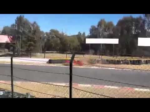 Ferrari 458 Speciale Crash Kyalami 19th July 2014