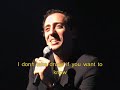 the last part of this incredible interview with gad at the zenith in saint-etienne. edited by mr florin and subtitled by etn