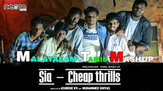 Malayalam Tamil Mashup  Sia Cheap Thrills  12 song