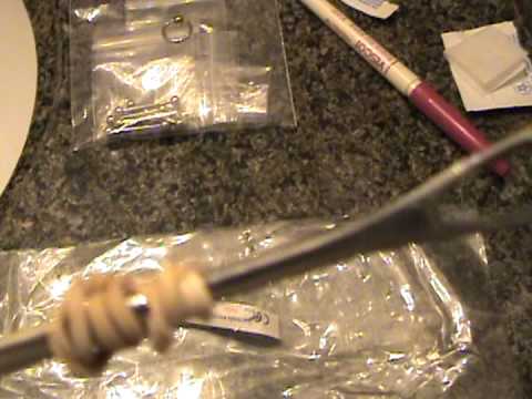 ok so this is a pretty extensive 3 part video on how to pierce your ear and 