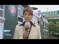 nice! kim is always cute! good point there justine :)

the translation

justine enters,

hi then she throws the towel and said bye

kim enters,

is this yours 

and she threw the teddy bear

then the guys said

