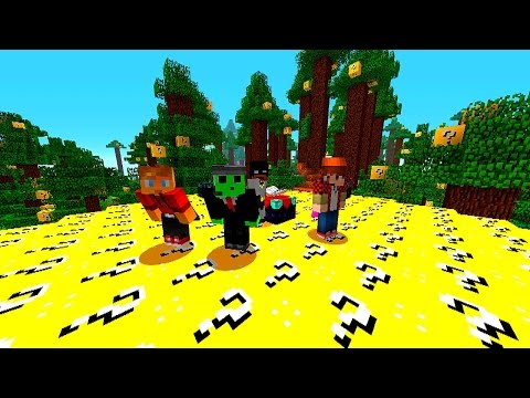 Minecraft Lucky Block Battle Arena #5 with Mitch, Lachlan, Pete & Ryan (Minecraft Lucky Block Mod)