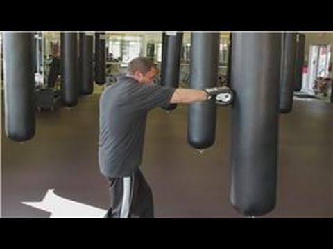 how to properly work a heavy bag