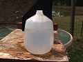 Benjamin Discovery PCP .22 Rifle Kit vs. Water Jug Benjamin Discovery PCP .22 Rifle Kit vs. Water Jug