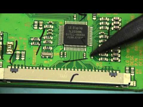 how to repair lcd tv