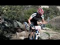 Ayup junior rider Jack Jude goes up the outside, vocals are provided by Andy Fellows