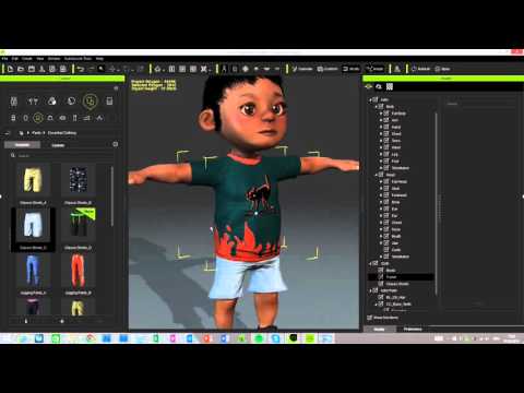 iClone Character Creator QUICKTIP - Working with the Stylized Kids & Teens Morphs