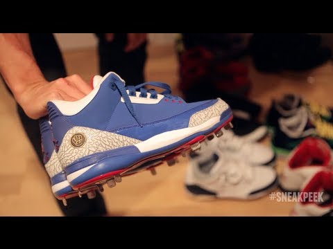 sneak peek - For the fifth edition in our Sneak Peek series, we find ourselves in the middle of Kansas City Royals pitcher Jeremy Guthrie's sneaker vault - not a closet b...