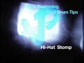 Drum Lesson - Hi-Hat Stomp, Vans Drumming Tips