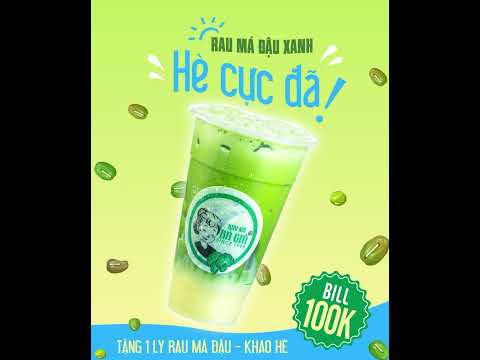 Rau Má Đậu Xanh - Hè cực đã