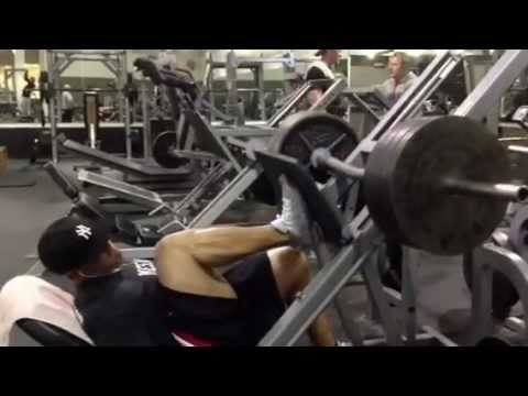 how to isolate quads on leg press