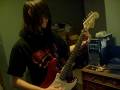 Tyler playing cowboys from hell.