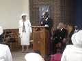 Pastor Whitely Giving a Quick word...
