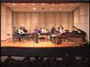 www.arthurlipner.com
mallet fantasia (comp. arthur lipner/jens wendelboe)
arr. by tom morgan/arthur lipner
arthur lipner/vibes & marimba soloist
this april 2006 concert with east carolina univ. was the premiere of the percussion ensemble arrangement.   directed by dr. jonathan wacker.
this piece includes a childrens' choir in the 2nd movement and two sections open for the soloist to improvise.
arthur will be doing a video with better audio/video production in feb '08.