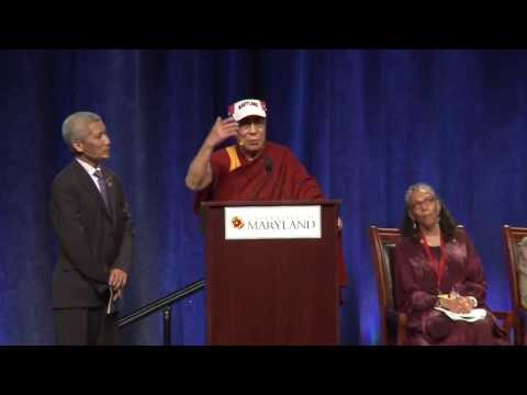 dalai - On Tuesday May 7, the Dalai Lama spoke at the University of Maryland as part of its Sadat Lecture for Peace series. He spoke about the source of happiness, t...