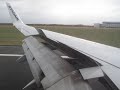 Ryanair Boeing 737-800 Onboard crosswind landing