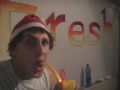 Conrad Junior celebrating christmas