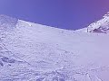 Coborare Soelden partia 31, ski downhill Soelden piste 31