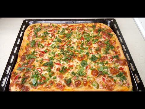 Пицца в духовке №1/Просто/Быстро/Вкусно/Своими руками