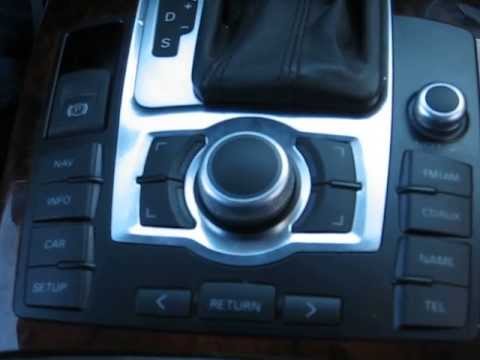 How to Remove MMI Control Module from 2008 Audi A6 for Repair.