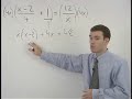 Watch Video from YourTeacher.com - College Algebra Watch Video from YourTeacher.com - College Algebra