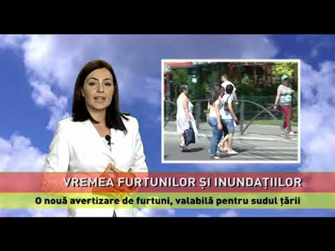 Coduri de furtuni și inundații, transmise de meteorologi și hidrologi