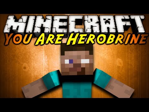 how to be herobrine in minecraft