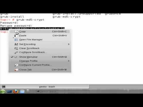how to recover menu.lst