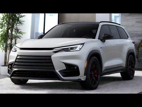 NEW 2024 Lexus TX 500h F-SPORT Is A Flagship Luxury SUV Performance Exterior And Interior