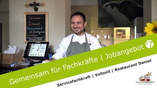 Servicefachkraft gesucht | Restaurant Daniel | Jobvideo | Topfgucker-TV Servicefachkraft gesucht | Restaurant Daniel | Jobvideo | Topfgucker-TV