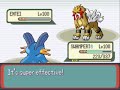 The Battle Tower is headed by the Frontier Brain, Salon Maiden Anabel. This is like the classic Battle Tower in other games. To earn the Silver Ability Symbol you must defeat: Alakazam: Thunderpunch, Ice Punch, Fire Punch and Disable @Brightpowder Entei: Calm Mind, Fire Blast, Return and Roar @Lum Berry Snorlax: Shadow Ball, Body Slam, Yawn and Belly Drum @Quick Claw Alakazam is very fast. It has the three elemental Punches, that can put status ailments on your Pokemon. And Brightpowder lowers your acuraccy. Entei, one of the Legendary Dogs of Johto. It has Calm Mind to raise it's Sp.Stats, and Fire Blast to kill you. Snorlax has one of the best Sp.Defense in the game. It has Quick Claw as item, that can make it attack first. But still look out, because it is powerful :) Enjoy it