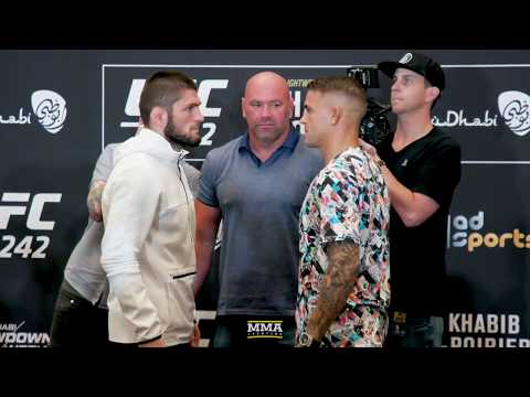 UFC 242 Media Day Staredowns  - MMA Fighting
