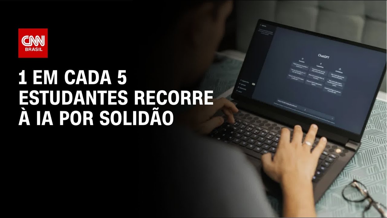 Pesquisa mostra que 1 em cada 5 estudantes recorre à IA por solidão | AGORA CNN