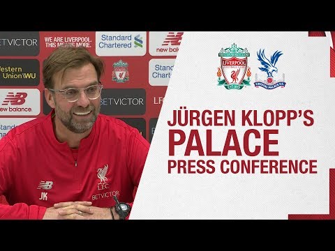 Video: Jürgen Klopp's pre-match press conference | Crystal Palace