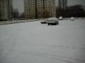 Ford Escort Pickup (Van or Express) 1,8D fun on snowy parking lot