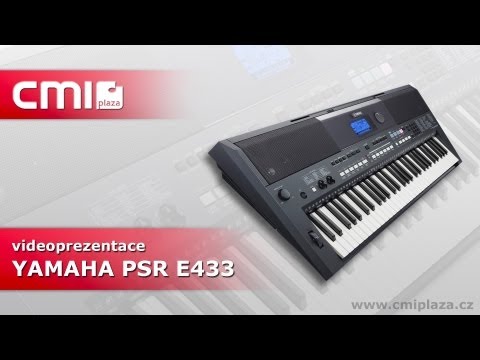 CMIplaza - Videoprezentace nového digitálního keyboardu Yamaha PSR E433, který přichází s obrovským množstvím vysoce kvalitních zvuků, skladeb a stylů, s funkcí PATTERN...