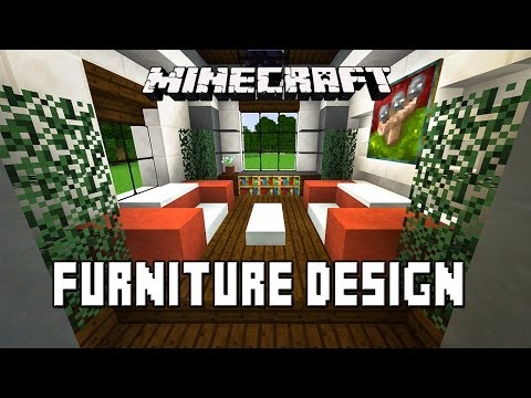 how to build furniture in minecraft