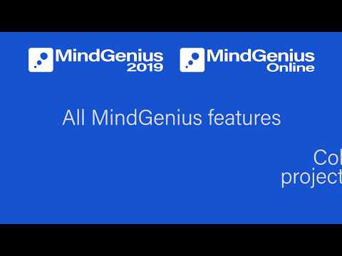 MindGenius 2019 & MindGenius Online Integration