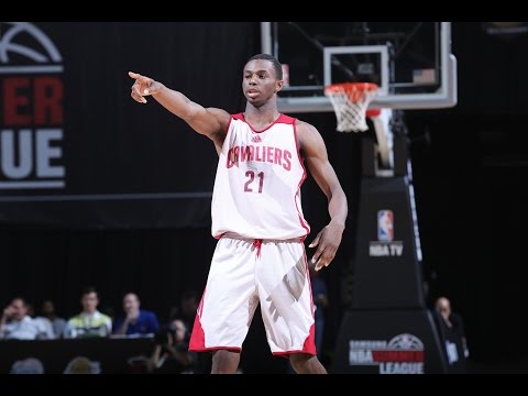 Andrew Wiggins Skies In For the Chase Down Block