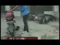 Dramatic video footage of earthquake in Indonesia which measured 8.7 on richter scale.