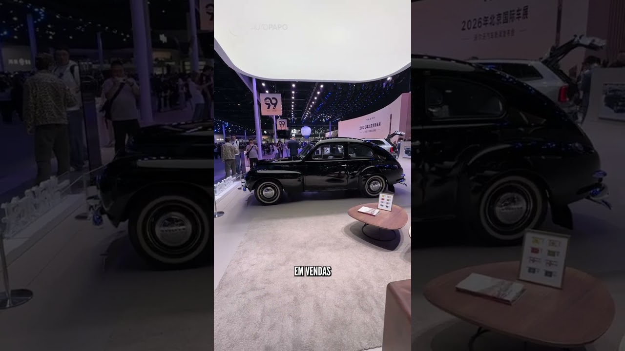 Quase 100 anos de história… e um carro antigo roubando a cena! #Shorts