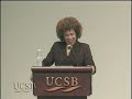 angela davis, professor in the history of human consciousness department at uc santa cruz and holder of a uc presidential chair in african-american and feminist studies explores the issues concerning criminal justice and race in the 21st century, in light of the history of the black panther movement. this presentation is part of ucsbs interdisciplinary humanities center series 