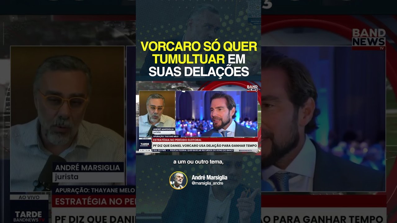 🚨 Vorcaro só quer tumulturar em suas delações