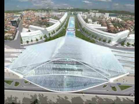 The future train station in Liège by ...