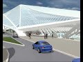 The future train station in Liège by Santiago Calatrava The future train station in Liège by Santiago Calatrava